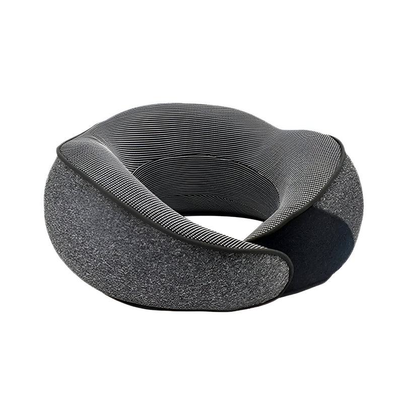 u-shaped memory foam travel neck pillow, view 2 - MRSLM