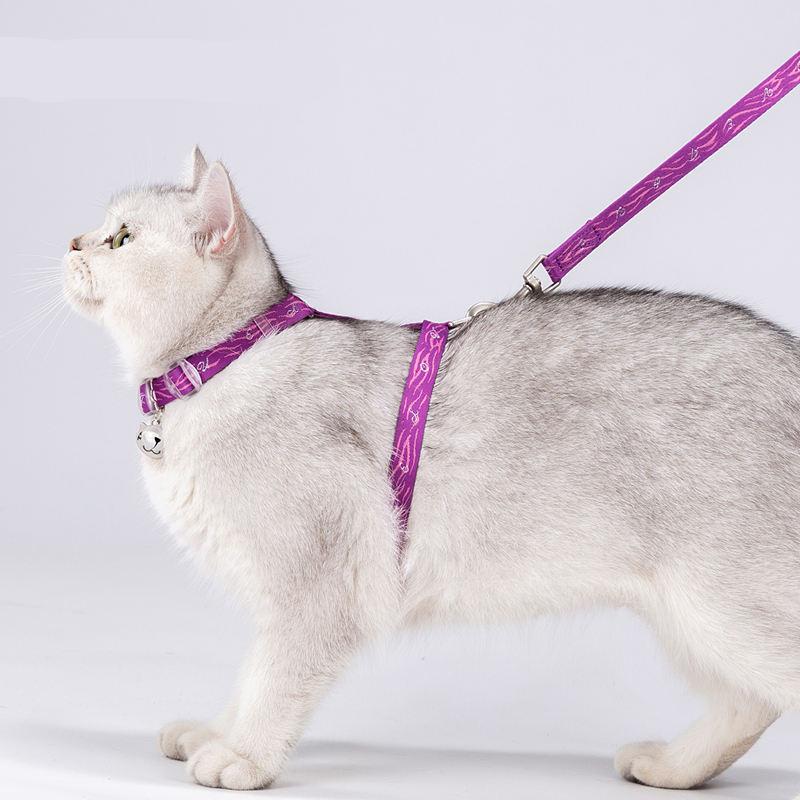 cat H-shape harness and leash set - MRSLM