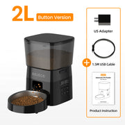 2L automatic pet food dispenser, view 3 - MRSLM