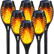 solar flame lights, view 3 - MRSLM