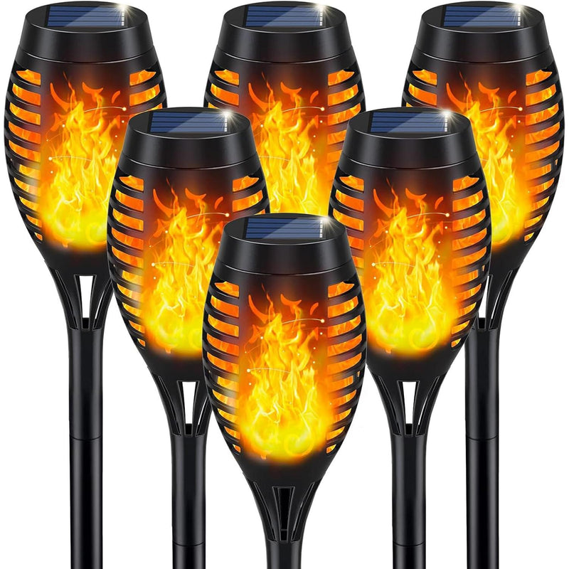 solar flame lights, view 3 - MRSLM