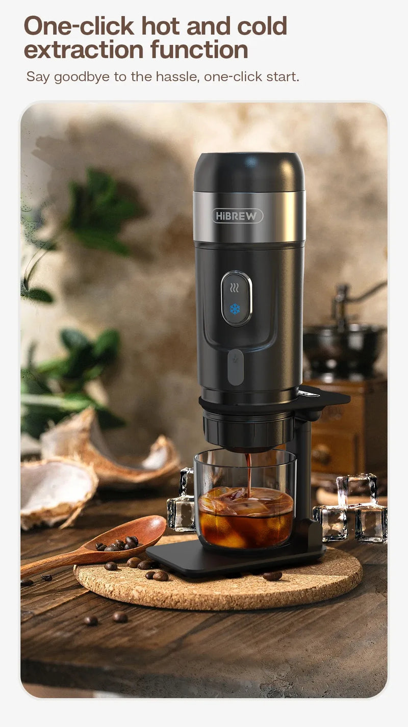 Portable espresso coffee maker, view 3 - MRSLM