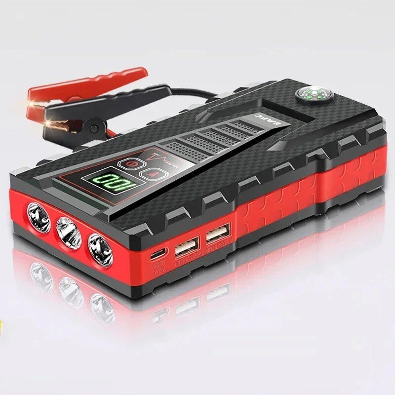 22000mAh car jump starter with wireless charger, view 3 - MRSLM