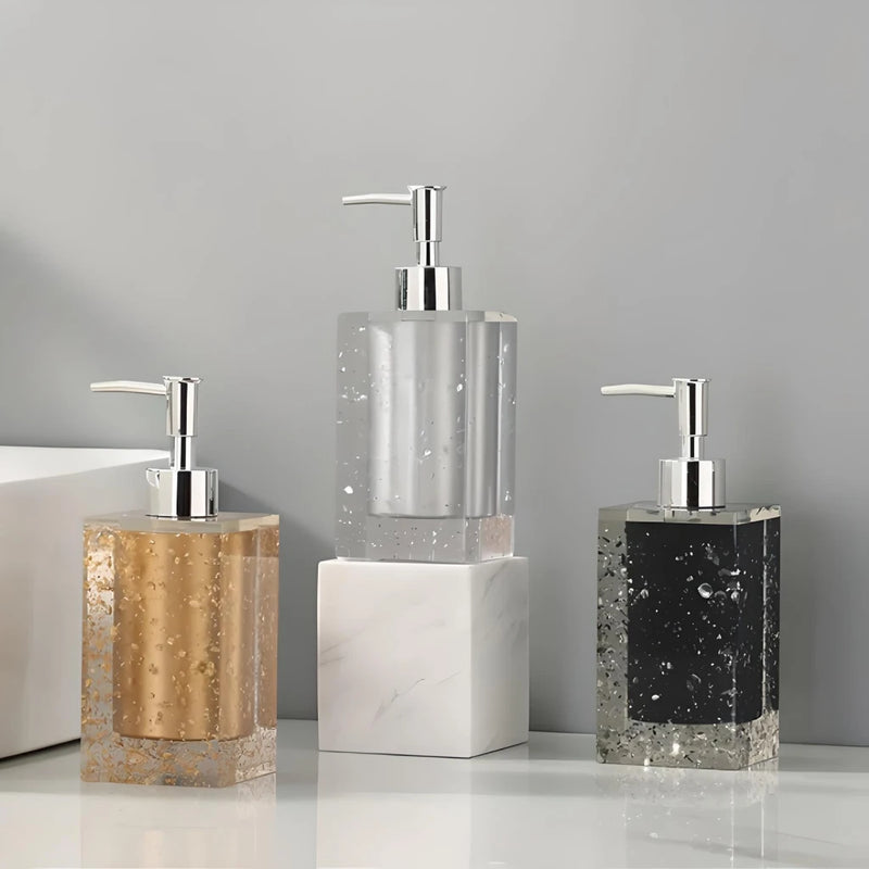 elegant soap dispenser for bathroom, view 8 - MRSLM