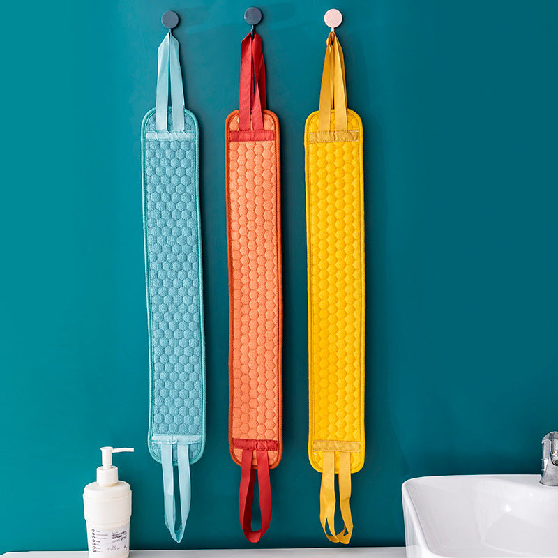 exfoliating bath towel, view 5 - MRSLM