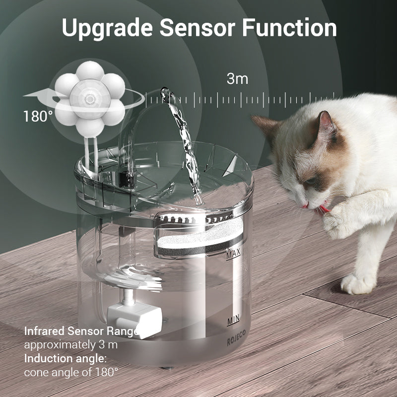 automatic cat water fountain, view 5 - MRSLM