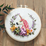 flower and squirrel embroidery starter kit, view 6 - MRSLM
