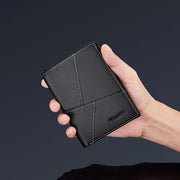 men's ultra-thin leather wallet, view 8 - MRSLM