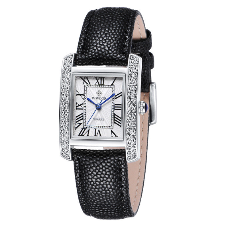ladies belt quartz watch, view 2 - MRSLM