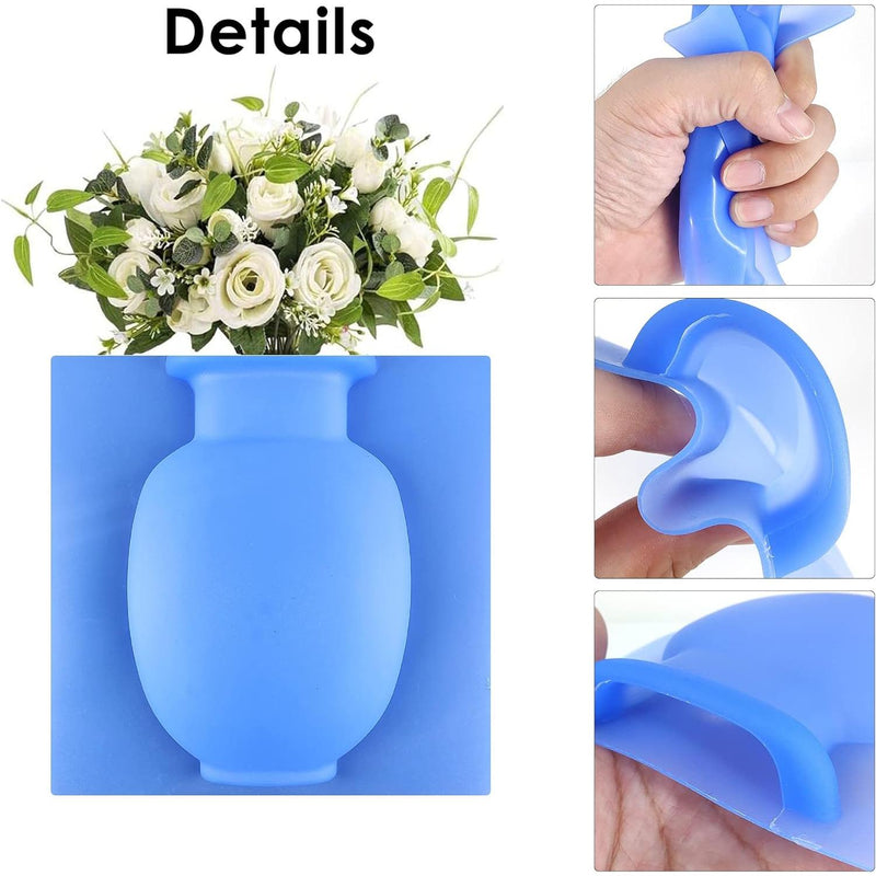 Silicone suction cup wall vase, view 9 - MRSLM