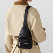 PU leather sling bag, view 7 - MRSLM