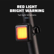 rechargeable led bike light, view 12 - MRSLM