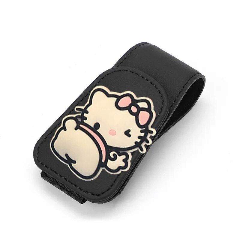 car visor sunglasses case and clip, view 8 - MRSLM