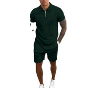 men's t-shirt and shorts set, view 3 - MRSLM