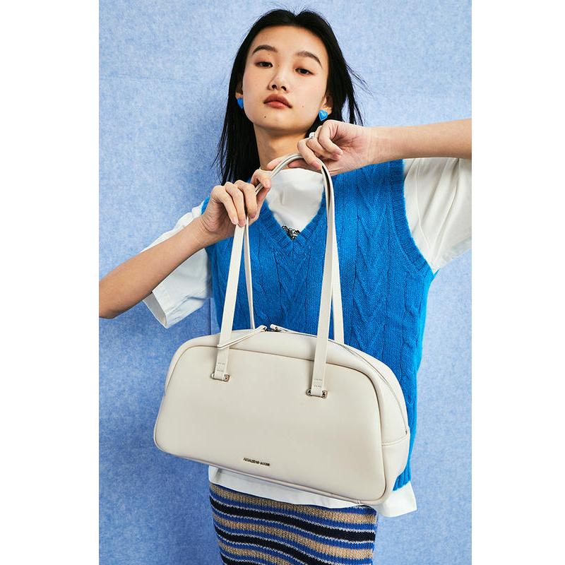 genuine leather shoulder bag, view 5 - MRSLM