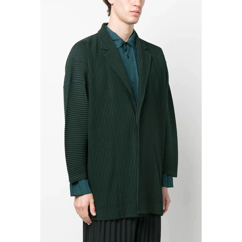 men's casual pleated blazer, view 3 - MRSLM