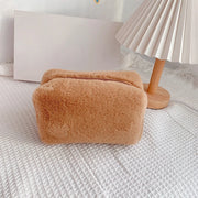 soft plush makeup bag, view 6 - MRSLM