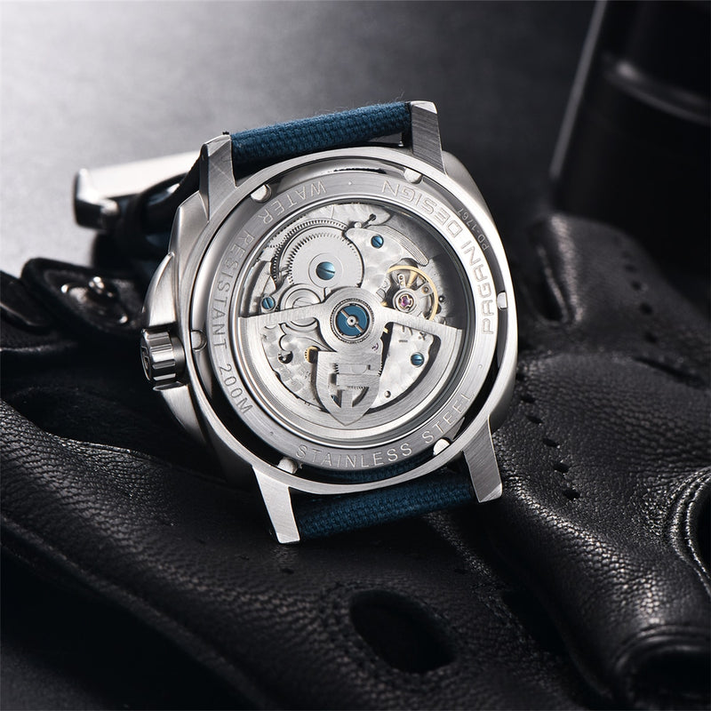 men's automatic mechanical diver watch, view 9 - MRSLM