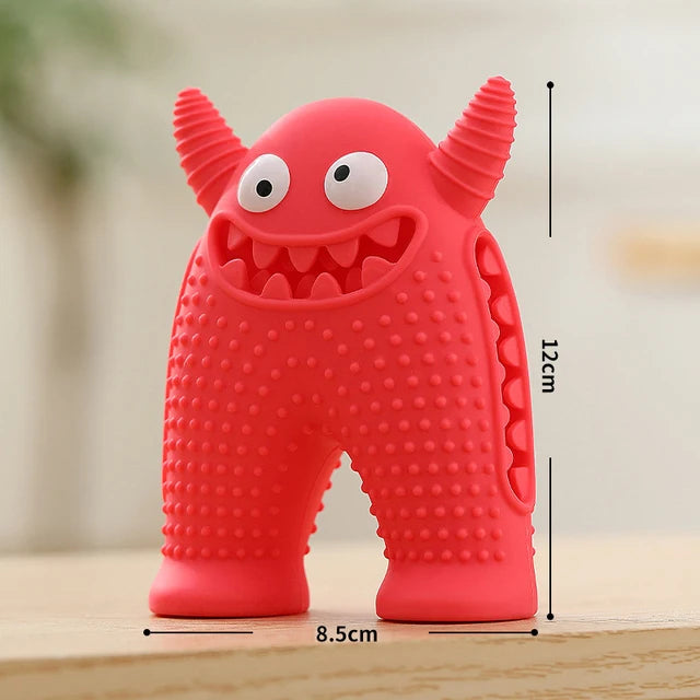 silicone dog molar toy, view 2 - MRSLM