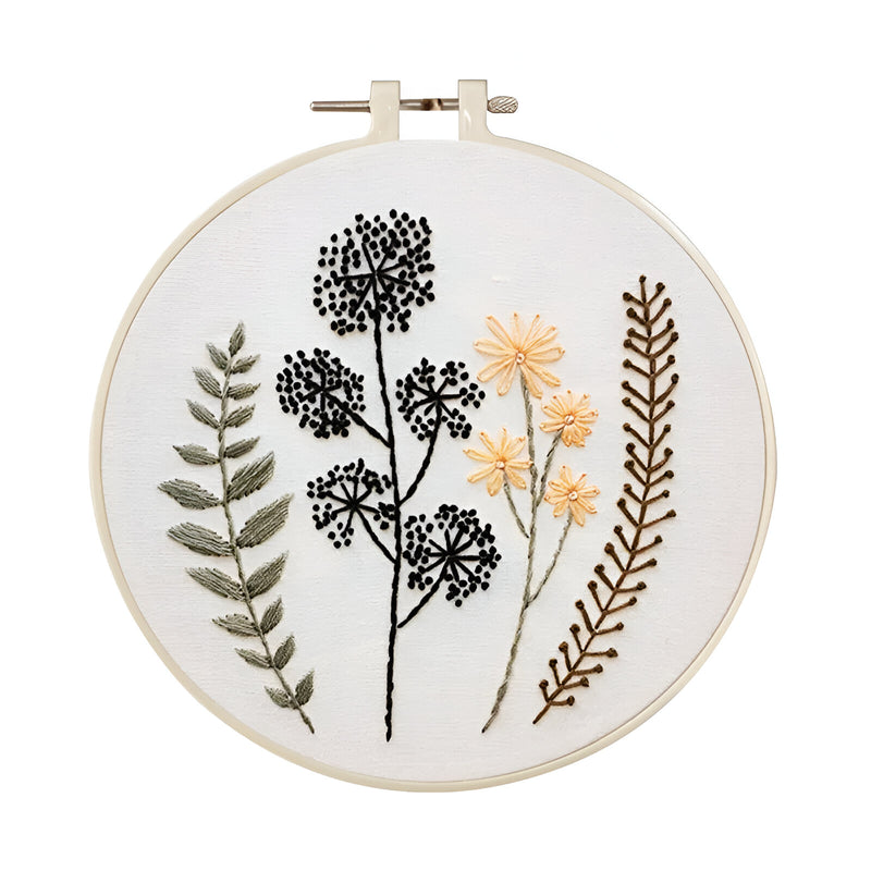 Beginner floral embroidery kit, view 7 - MRSLM