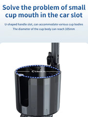 2-in-1 car cup holder fan with usb, view 6 - MRSLM