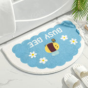 flower greeting mat, view 11 - MRSLM