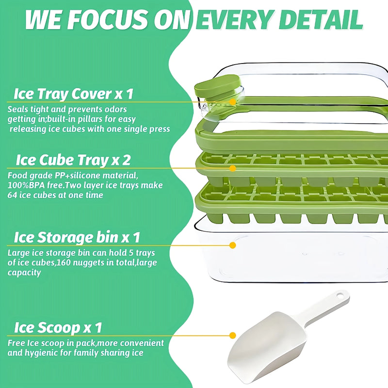 silicone ice cube tray, view 13 - MRSLM