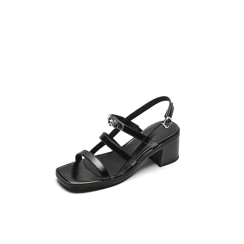 chic summer gladiator sandals, view 3 - MRSLM
