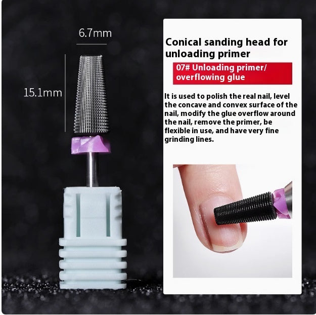 Tungsten steel nail drill bit, view 7 - MRSLM