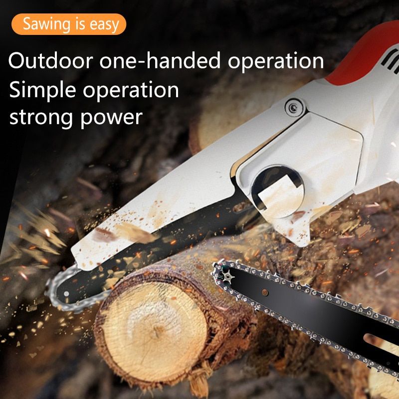 New 6 Inch Mini Electric Chain Saw