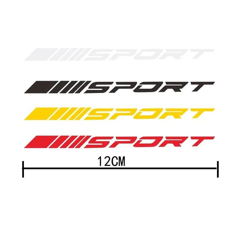 4pc Sport Racing Wheel Rim Vinyl Stripes