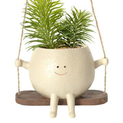 swing face hanging planter, view 7 - MRSLM