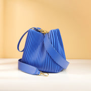 ruched bucket bag, view 20 - MRSLM