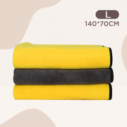 super absorbent pet bath towel, view 2 - MRSLM
