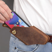 small cowhide crossbody phone bag - MRSLM