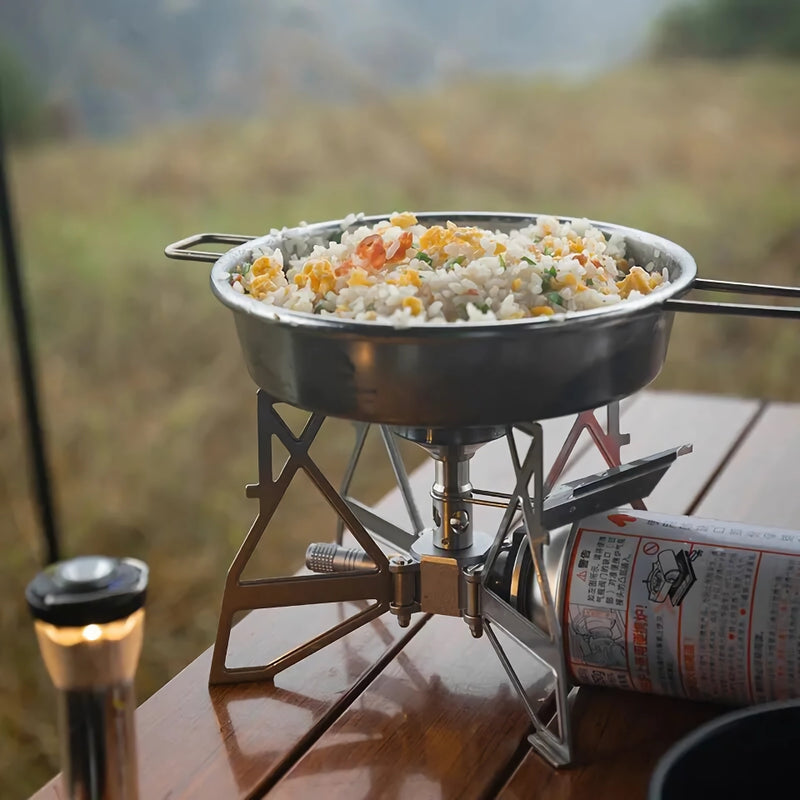 Windproof folding gas stove, view 4 - MRSLM