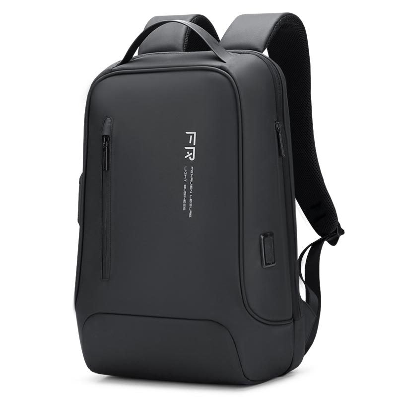 Men's Business Casual Lightweight Thin Backpack