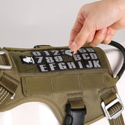 reflective dog harness, view 9 - MRSLM
