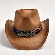straw western cowboy hat, view 11 - MRSLM