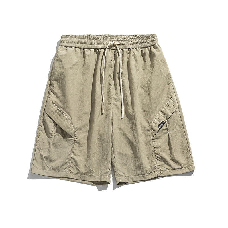 men's thin retro overalls shorts, view 7 - MRSLM