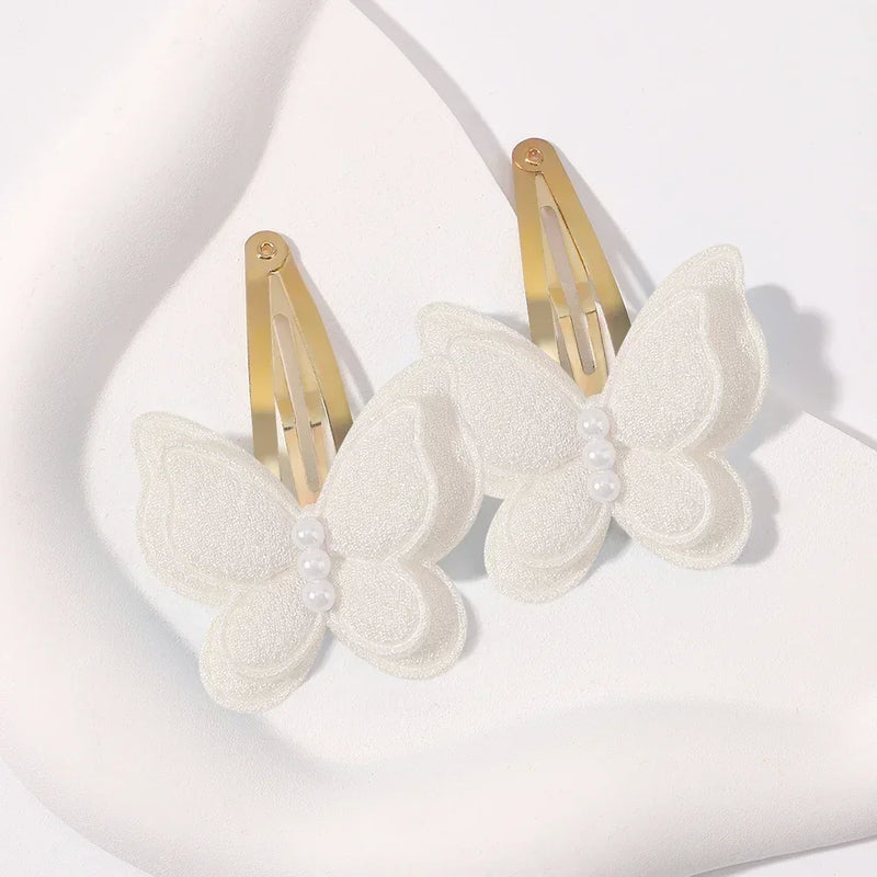 2pcs butterfly hair clips for girls, view 7 - MRSLM
