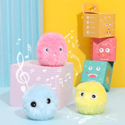 interactive squeak and sound catnip toy ball, view 9 - MRSLM