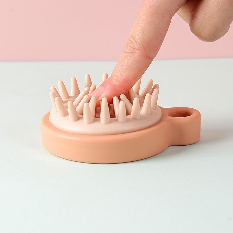 silicone scalp massaging shampoo brush, view 7 - MRSLM