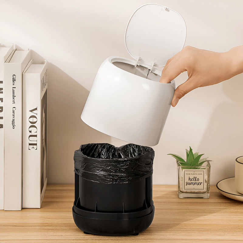 mini desktop trash can, view 6 - MRSLM