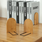 bamboo book stand, view 4 - MRSLM