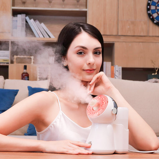 7-color LED nano hot spray face steamer - MRSLM