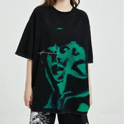 oversized hip hop t-shirt, view 3 - MRSLM