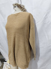 Women's off-shoulder knit sweater dress, view 7 - MRSLM