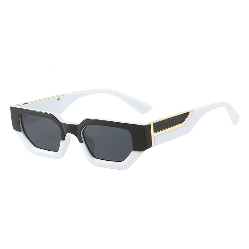 Wrap Sunglasses with Gradient Lens