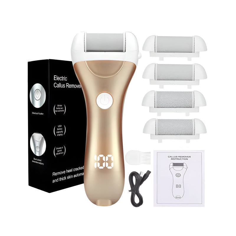 usb rechargeable electric foot file, view 4 - MRSLM